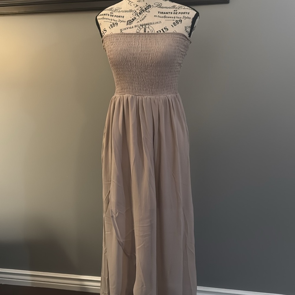 Strapless Dress